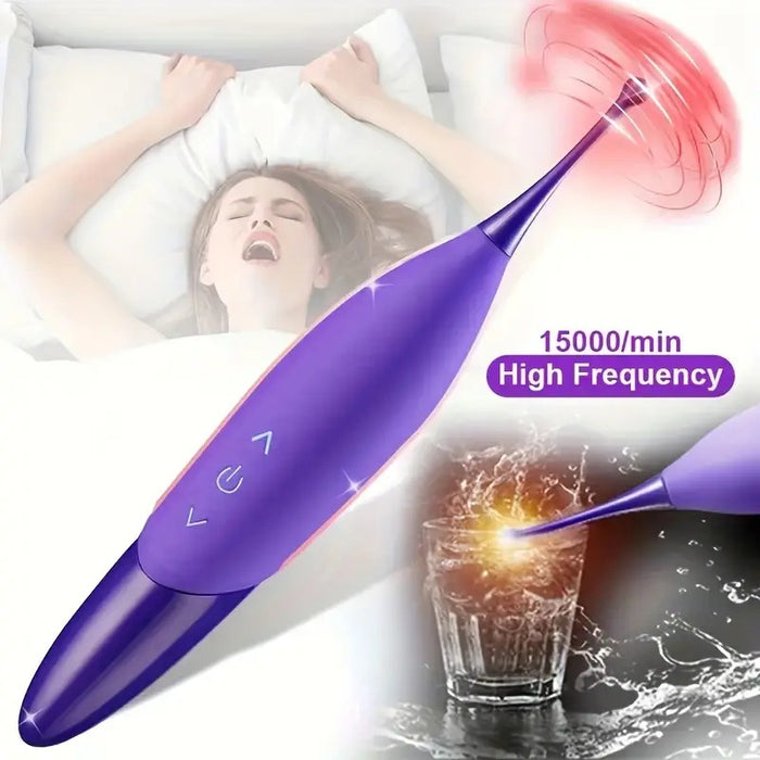 Free Shipping High-Frequency Powerful Clitoral G-Spot Vibrator With Whirling Motion For Women And Couples - Adult Toy, G-Spot Clitoris Vibrators With Shock Function & 10 Vibration Modes, Silicone 3 Function Stimulator Realistic Sex Toys