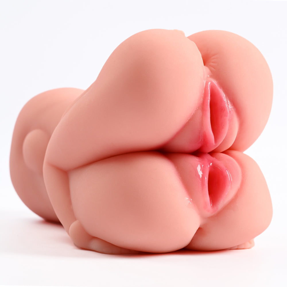 Free Shipping Sex Toy Male Masturbator, Adult Sex Toys with 3D Realistic Textured, Pocket Pussy And Tight Anus Sex Stroker, Sex Doll Adult Sex Toy for Men, Men's Pocket Pussy Blowjob Stroker Anal Play