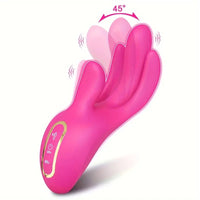 Free Shipping Rechargeable Multi-Motor Vibration Wireless Finger Massager for Women, ALWUP Simulated Finger Stimulator Adult Intimate Sex Toy