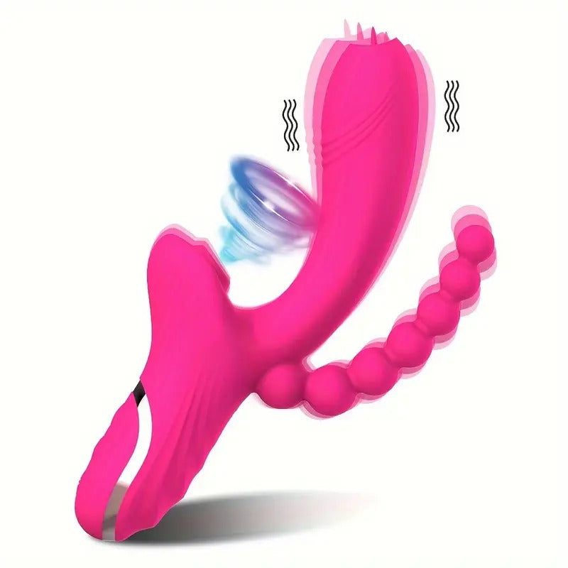 Free Shipping 3-in-1 ALWUP G-Spot Vibrator - 20 Vibration Modes, Rechargeable Battery, Latex-Free Adult Sex Toy for Women and Couples