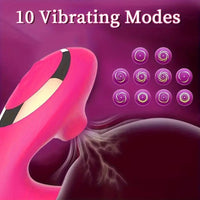 Free Shipping 1pc 2-in-1 Aspirating vibrator Multi-frequency sucking Wearable Jumping egg artificial penis Massage stick masturbator USB charging adult sex toy