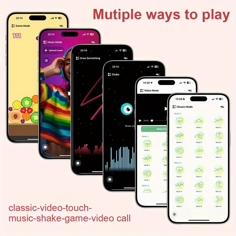 Free Shipping ALWUP App-Controlled Vibrating Anal Plug with Colorful Flashing Base - 9 Vibration Modes, Prostate Massager for Couples & Solo Play, Silicone, Rechargeable Battery