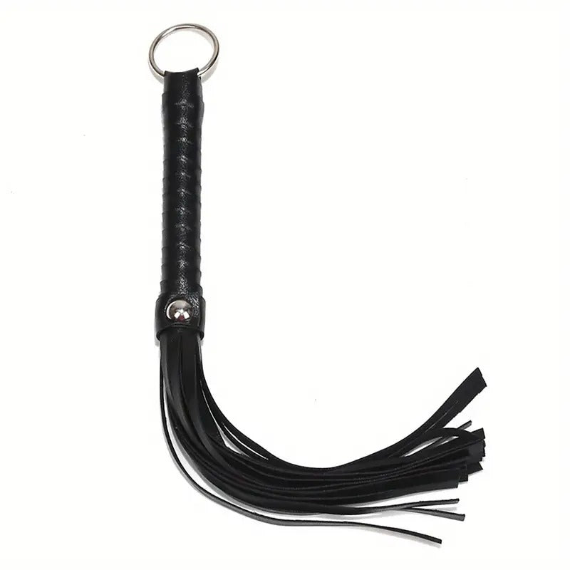 Free Shipping 1pc Fetish Leather Flogger, BDSM Spanking Toy, Sensual Intimate Play, Durable Handheld Flagellation Tool for Women, Love and Fun Accessory